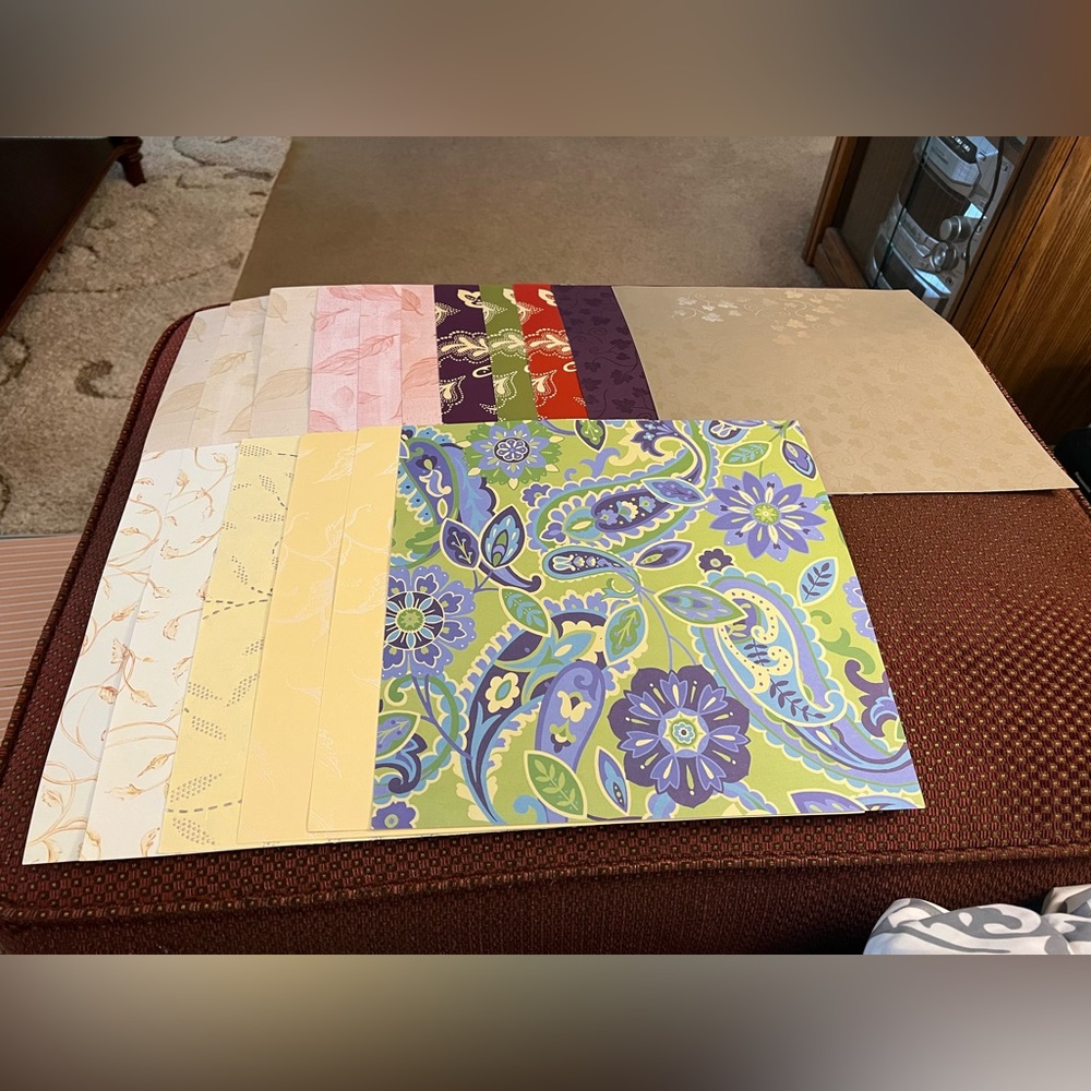 Leaves Assorted Scrapbook Paper